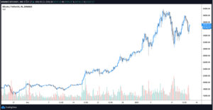 Caída registrada del BTC